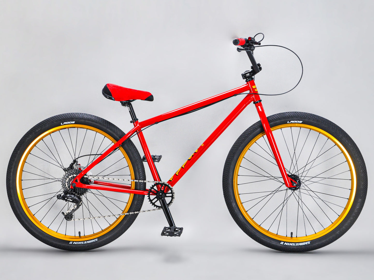 Mafia Bomma 27.5 inch Red Wheelie Bike