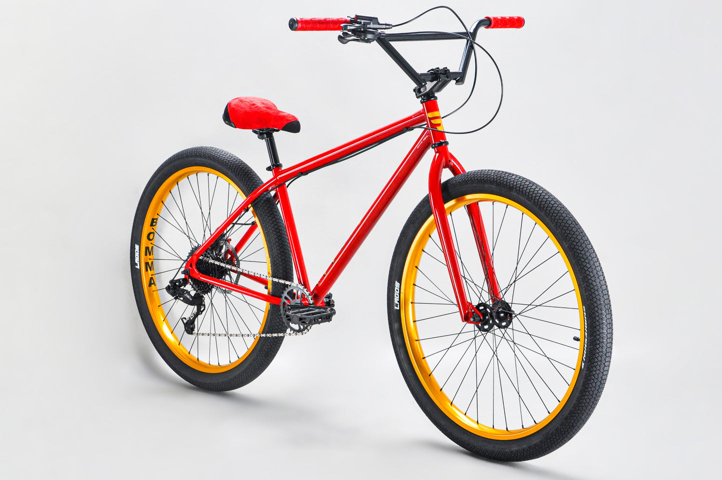 Mafia Bomma 27.5 inch Red Wheelie Bike